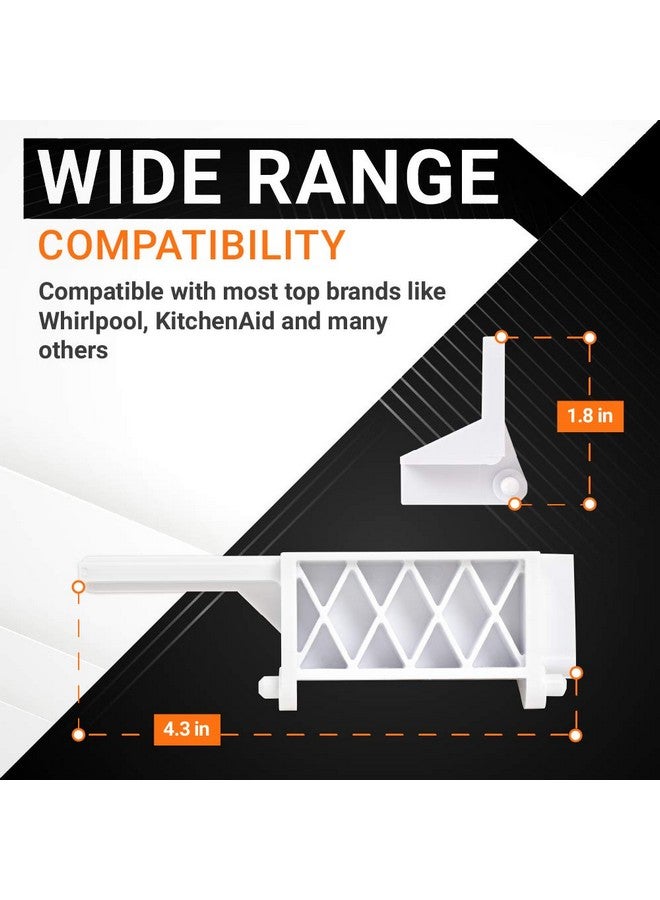 Ultra Durable 8205451 Microwave Latch Bracket Replacement Part By Blue Stars- Exact Fit For Whirlpool & Kitchenaid Microwaves - Replaces Wp8205451 W10298900