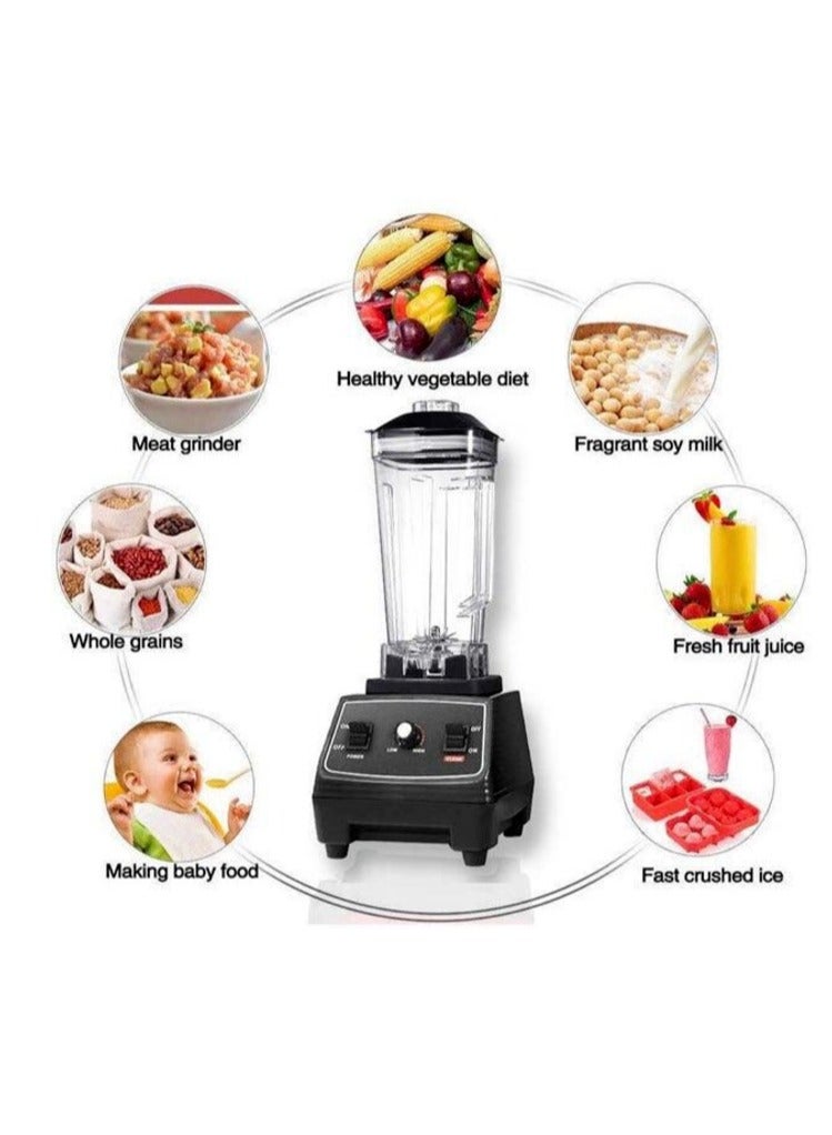 SILVER CREST 4500W Heavy Duty Commercial Grade Blender SC-1589 Multicolor- Single Jar