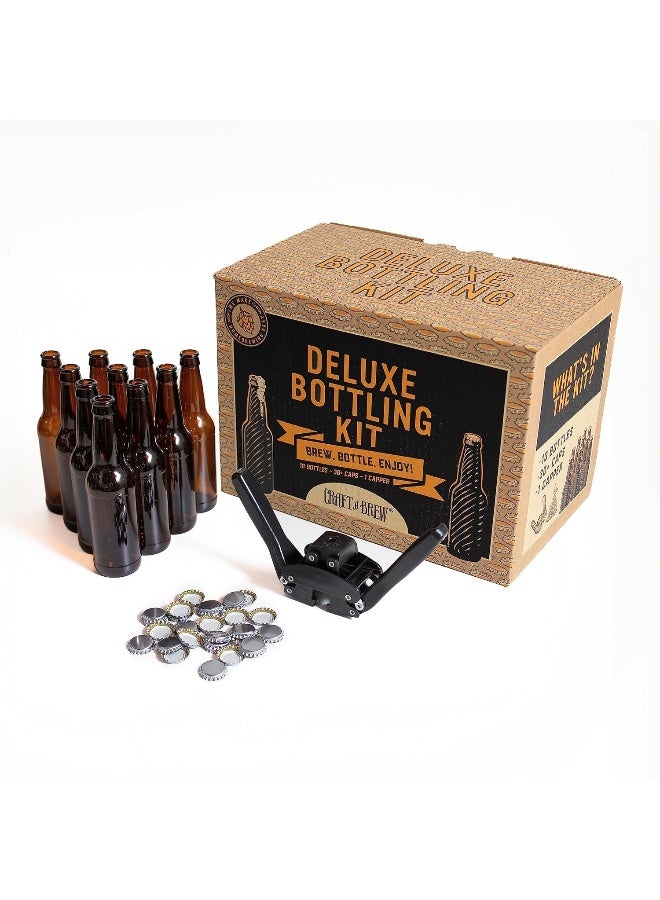 Craft A Brew  Ac-Dbk Deluxe Bottling Kit, Clear