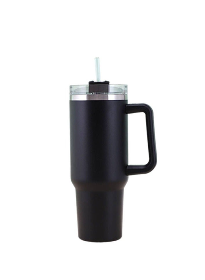 Stainless Steel Vacuum Insulated Tumbler withLidand Straw for Water, Iced Tea or Coffee,Smoothie and More, 40 oz