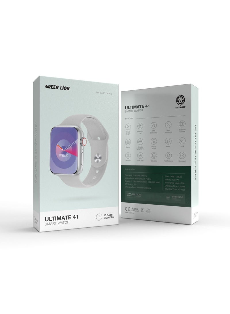 Smart Watch Ultimate 41 - Silver