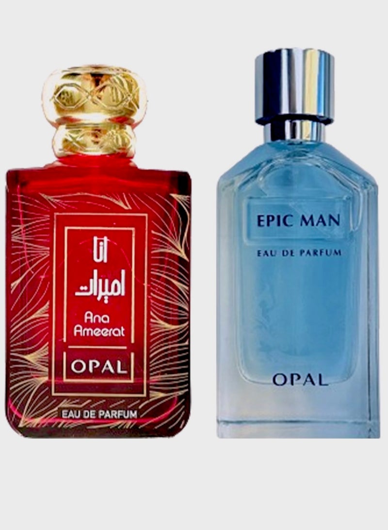 ANA AMEERAT EDP 100ml & EPIC MAN EDP 100ml
