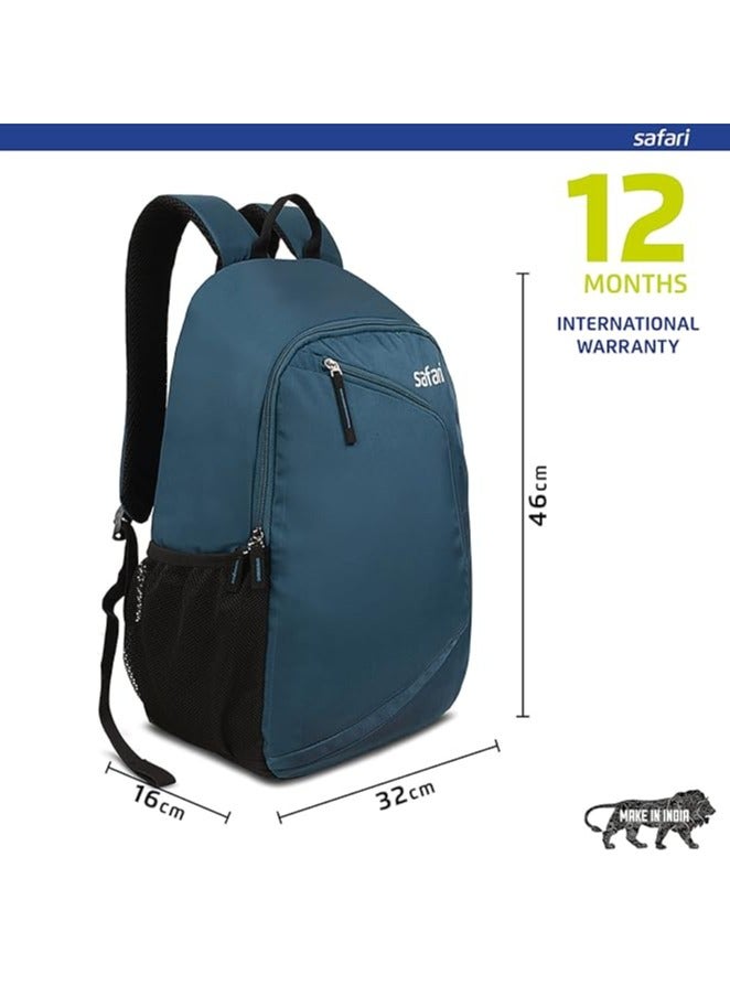 Safari Casual backpacks 2 compartments, front pocket, bottle holder, School bags for boys & girls, College bag for women and men, Ideal for school, college, office & travel