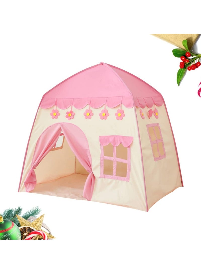 Princess Castle Play Tent for Kids - Indoor/Outdoor Playhouse for Toddlers, Baby Girls, and Children