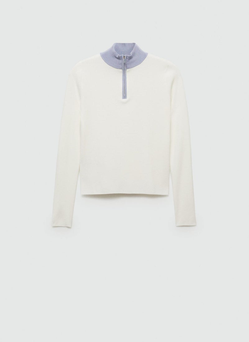 Zip Neck Jumper