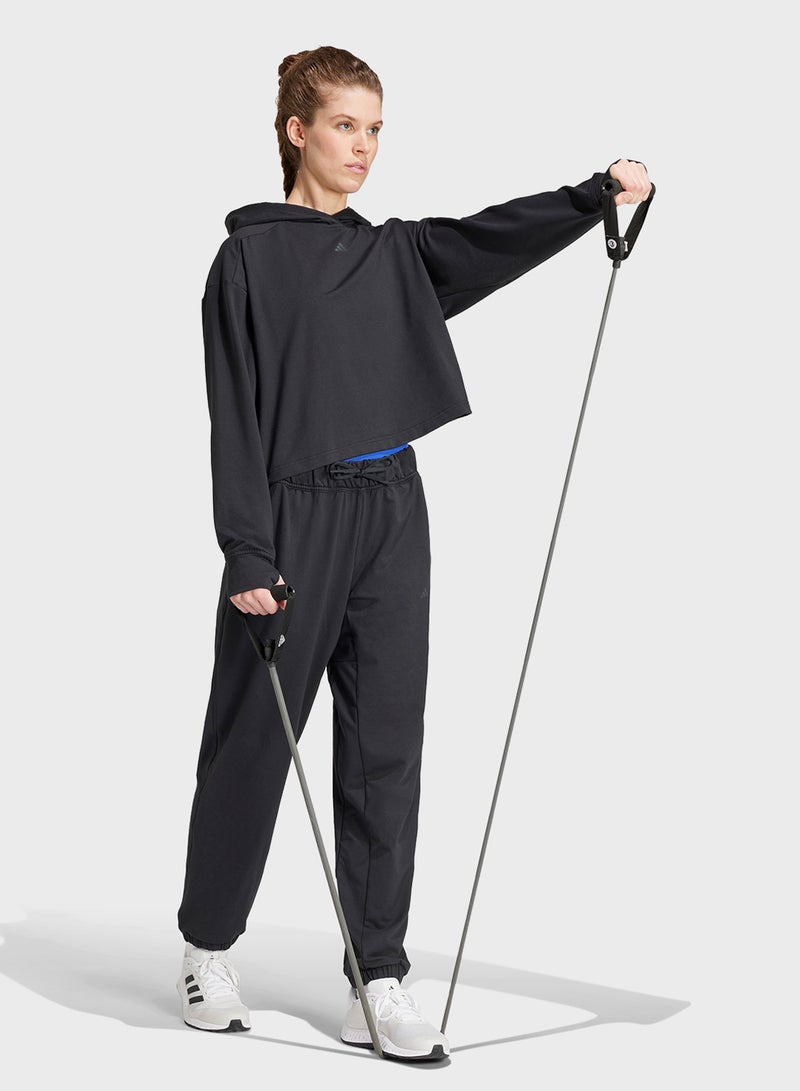 Power Loose Fit French Terry Sweatpants