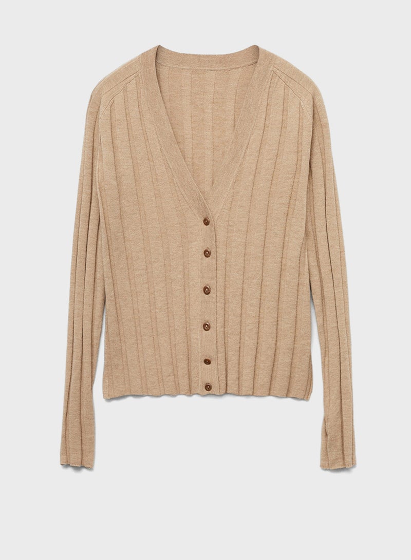 Button Knit Cardigan