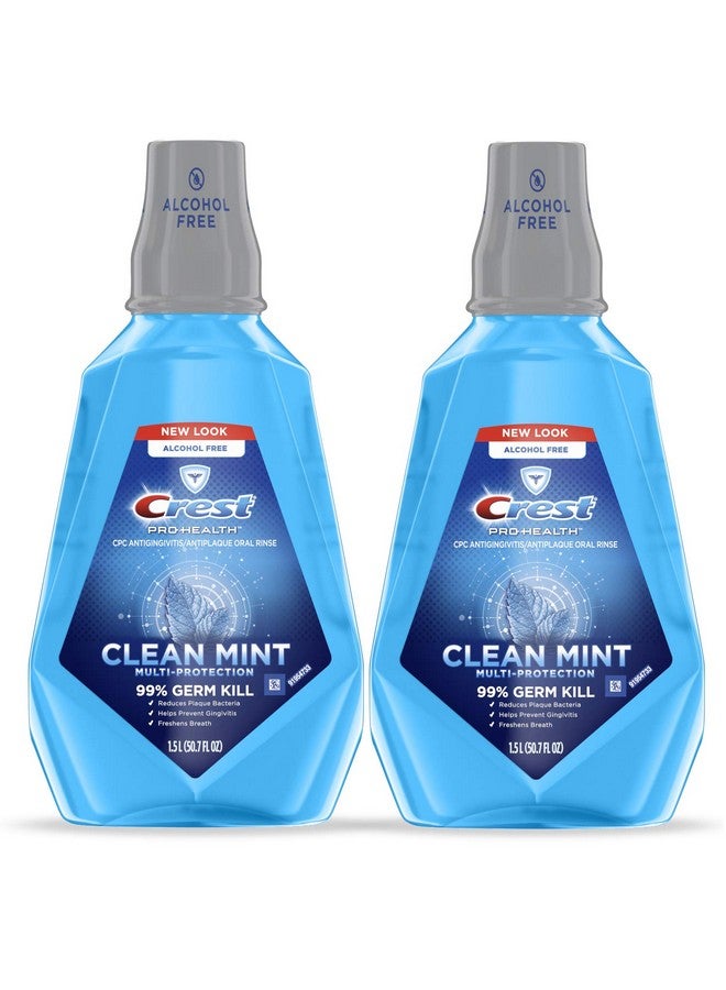 Prohealth Multiprotection Clean Mint Rinse 50.7 Fl Oz Pack Of 2