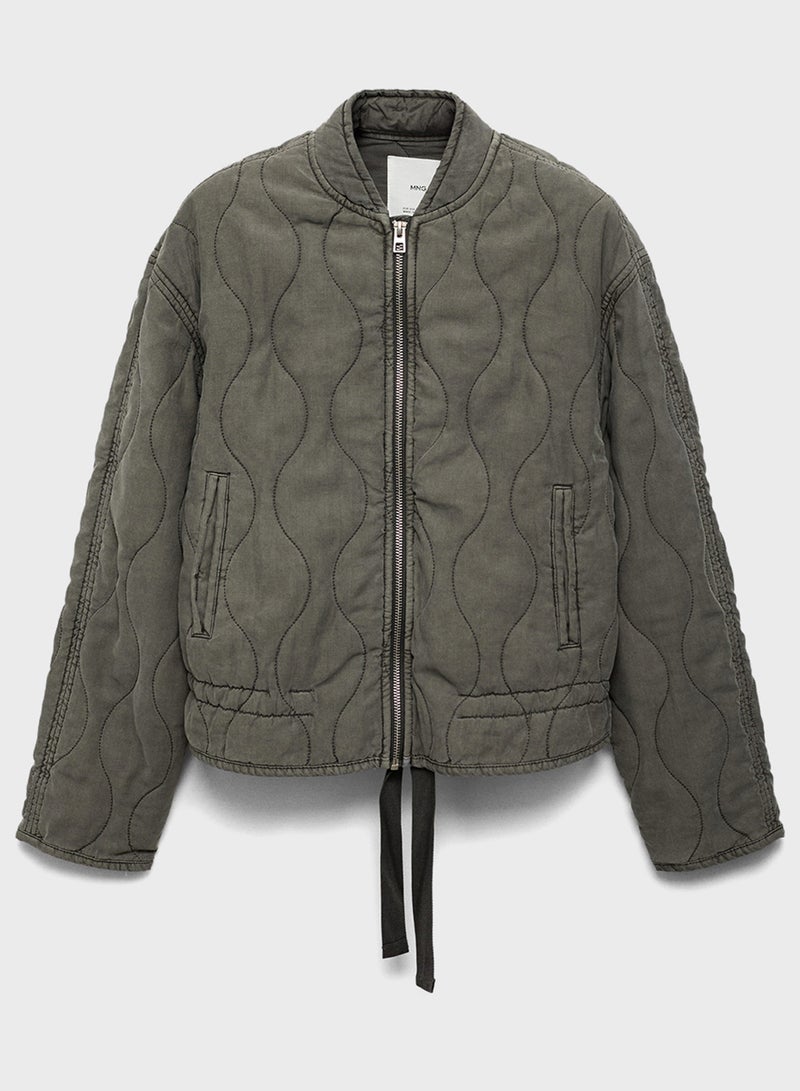 Quilted Pucker Jacket