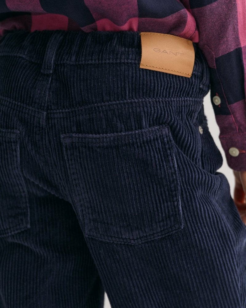 Gant Kids Relaxed Fit Corduroy Pants