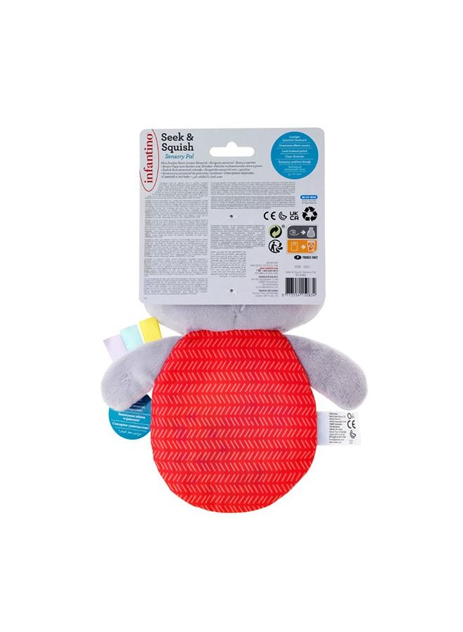 Seek And Squish Gel Pouch Pal Toy For Baby Suitable From 0 Months Multicolour