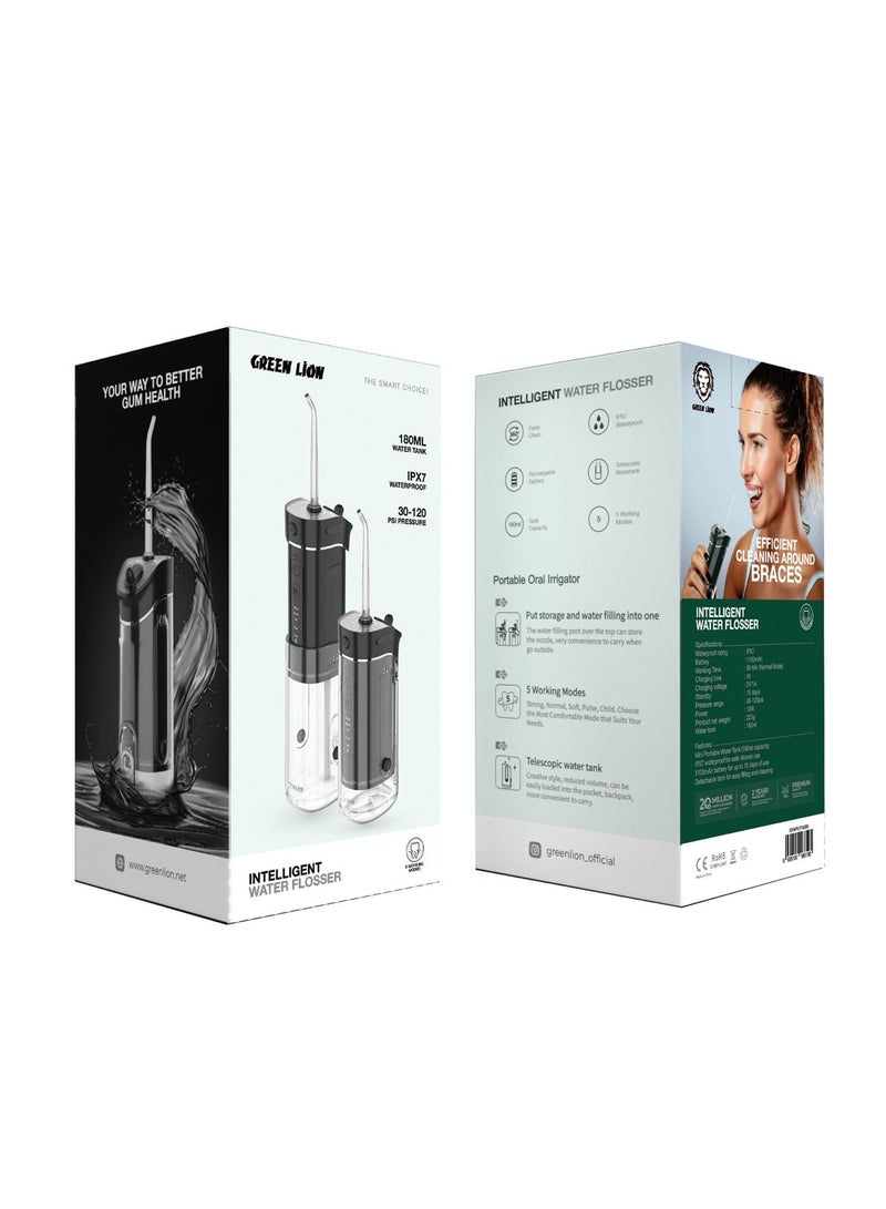 Portable Oral Irrigator 180ML - Black