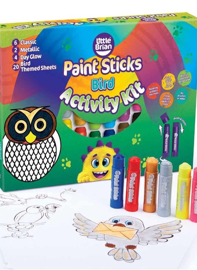 Little Brian Paint Sticks A4 Activity Kit