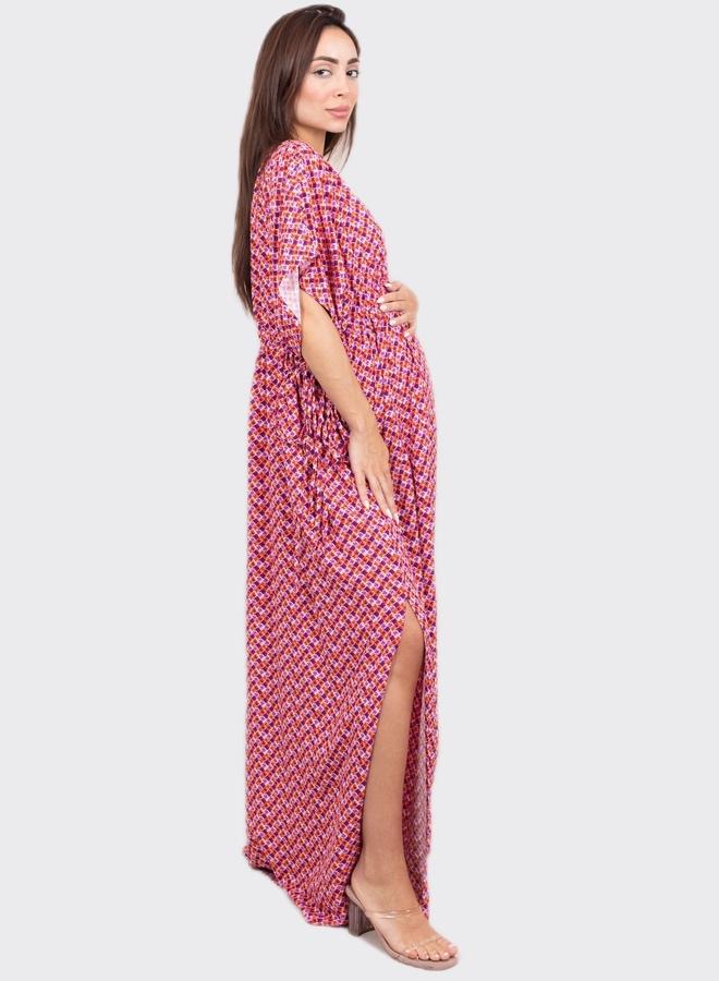 PINK BREEZY KAFTAN DRESS