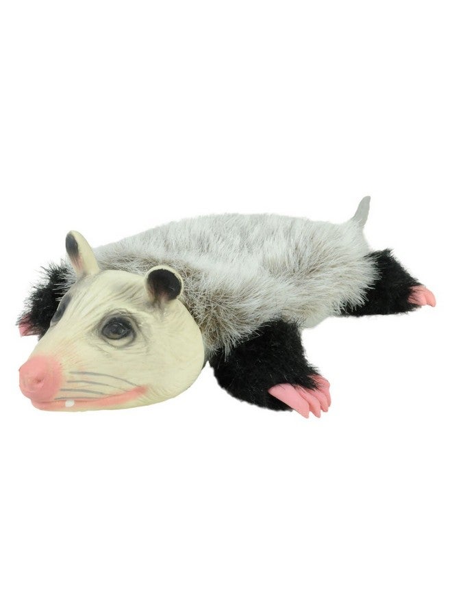 Real Skinz Opossum Plush Dog Toy