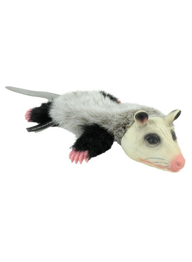 Real Skinz Opossum Plush Dog Toy