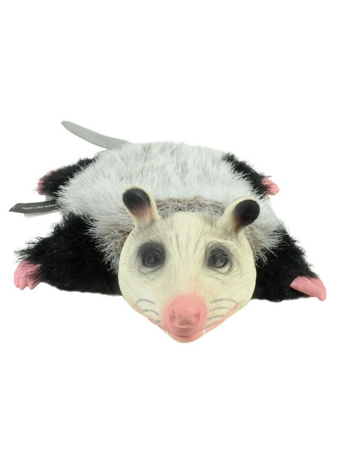 Real Skinz Opossum Plush Dog Toy