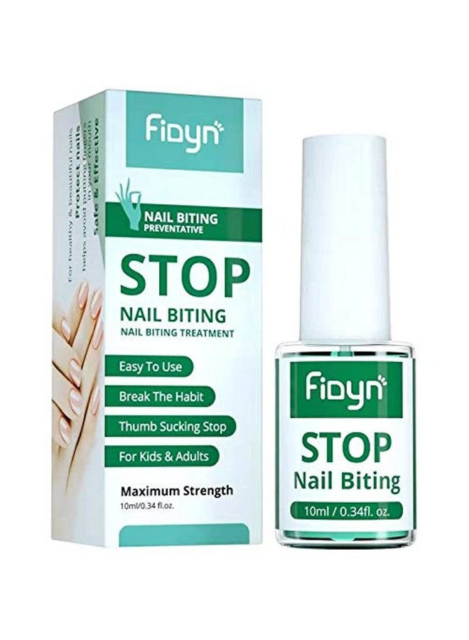 No Bite Nail Polish, Nail Biting Treatment With Bitter Polish To Help Quit Nail Biting For Life And Also Help Stop Thumb Sucking (10Ml)