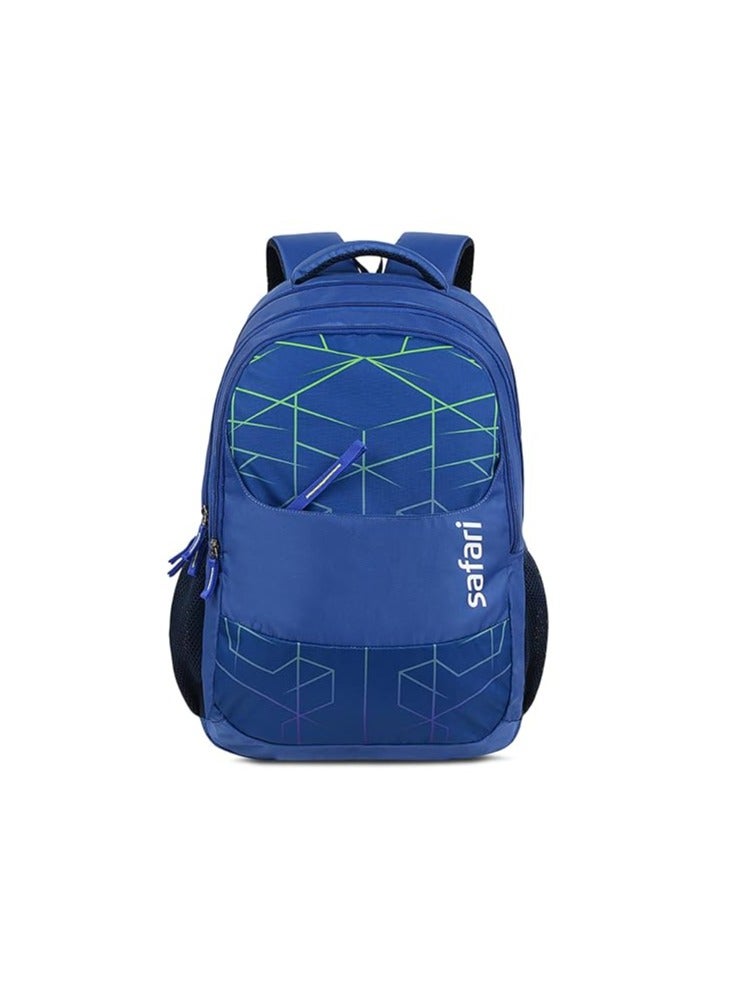 Safari Casual backpack 3 compartments, front pocket, bottle holder, School bags for boys & girls, College bag for women and men, Ideal for school, college, office & travel