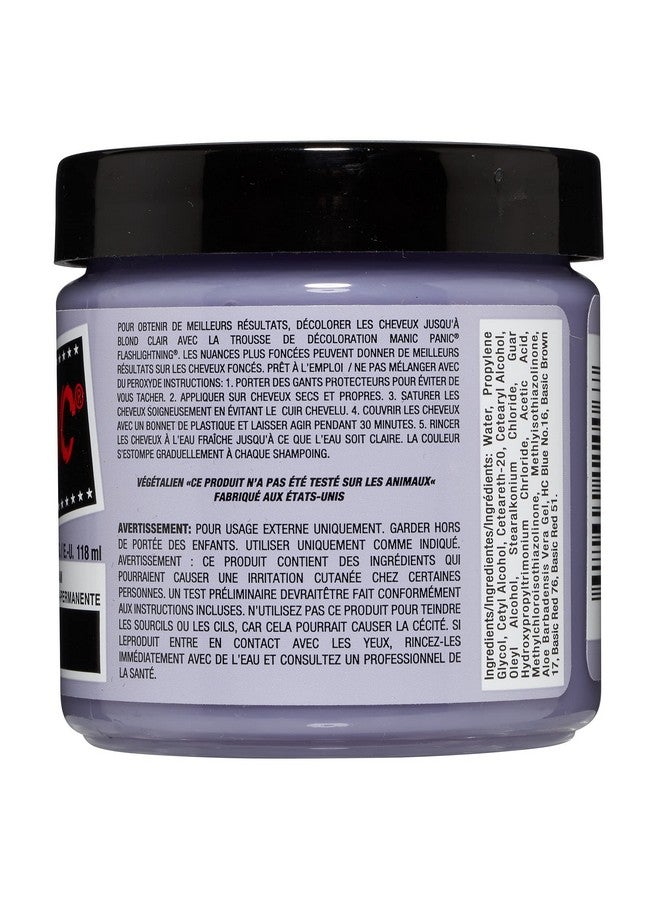 Silver Stiletto Hair Toner, Classic High Voltage Semi-Permanent Hair Color Cream, 118G - Silver