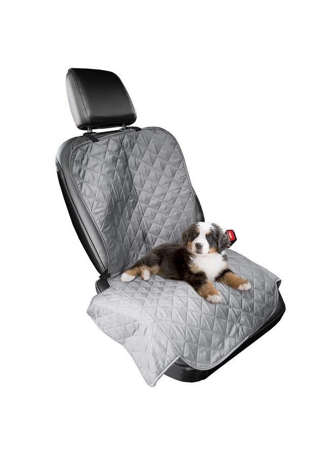 Universal WaterResistant Quilted Single Car Seat Protector  Gray, One Size