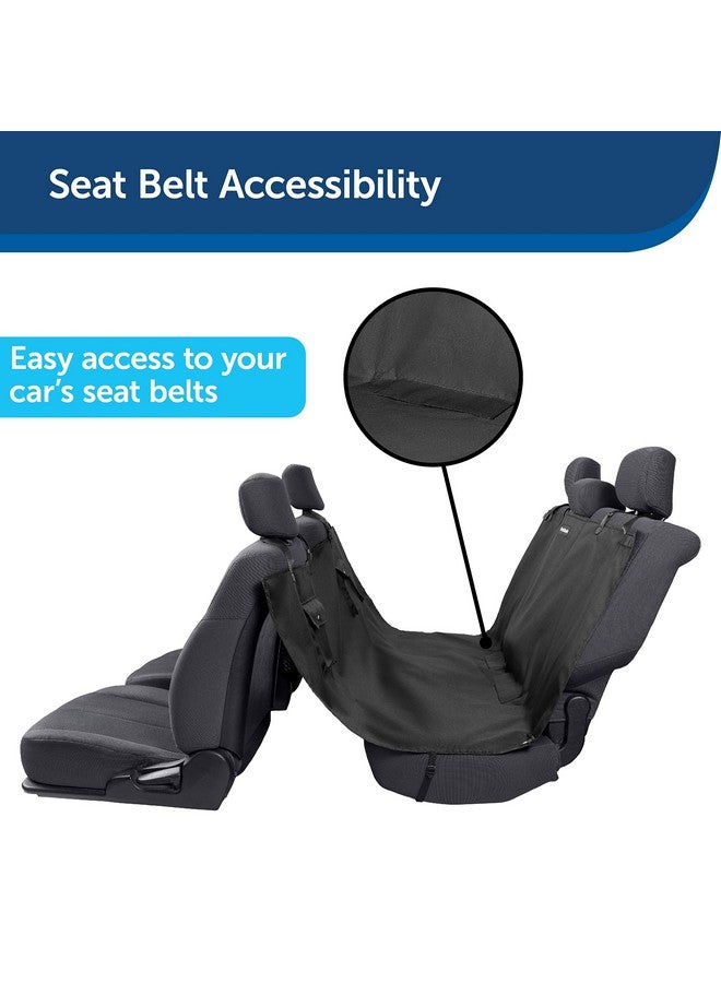 Happy Ride Hammock Seat Cover  Fits Cars, Trucks, Minivans And Suvs  Waterproof Area Protection  Durable Vehicle Seat Protector  Black