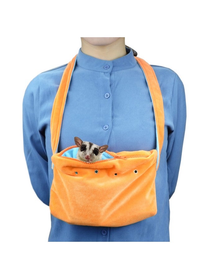 Sugar Glider Bonding Pouch Carrier Bag Sling With Adjustable Strap For Gliders Ferret Rat Hedgehog Hamster Small Pets