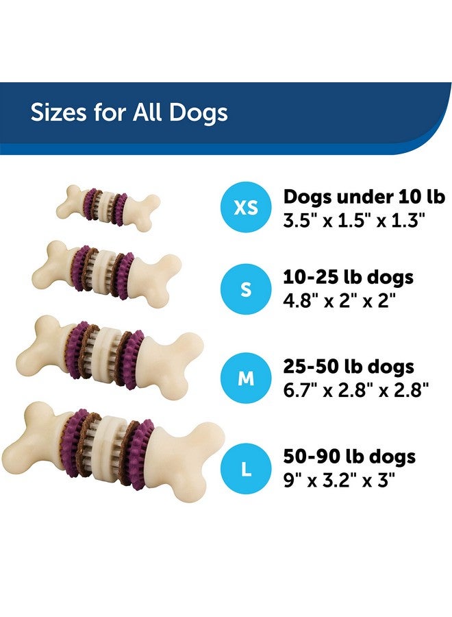 Busy Buddy Bristle Bone, Large, Helps Keep Your Dog'S Teeth Clean, LongLasting Playtime