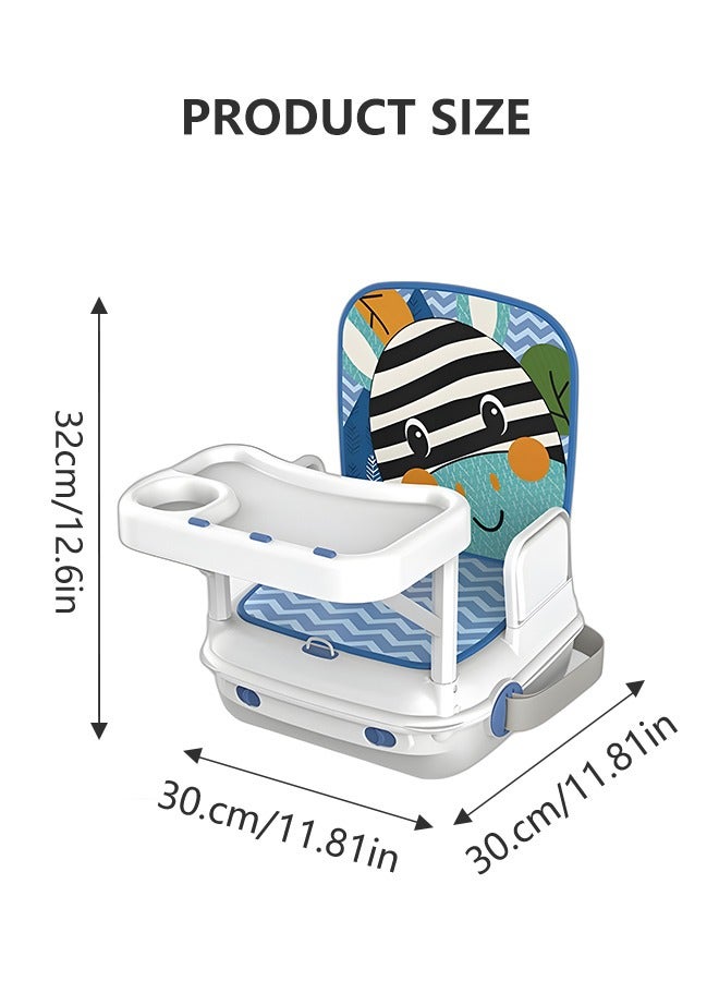 Baby Booster Seat For Foldable  Dining Table With Music and Storage Box