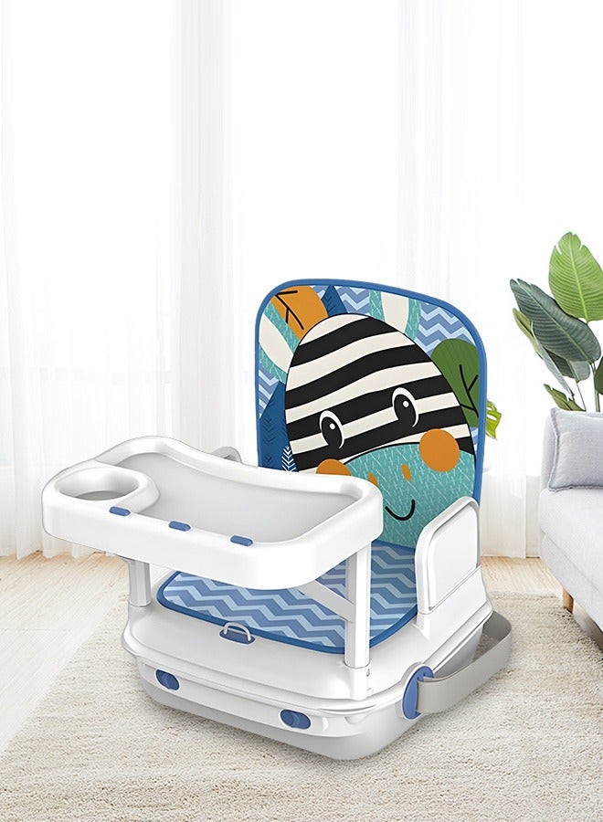 Baby Booster Seat For Foldable  Dining Table With Music and Storage Box