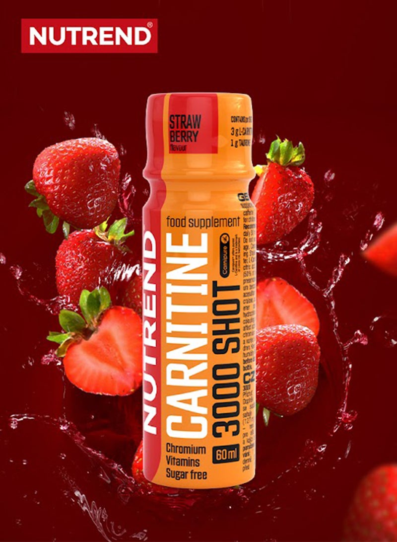 Carnitine 3000 Shot 20X60 Ml Strawberry