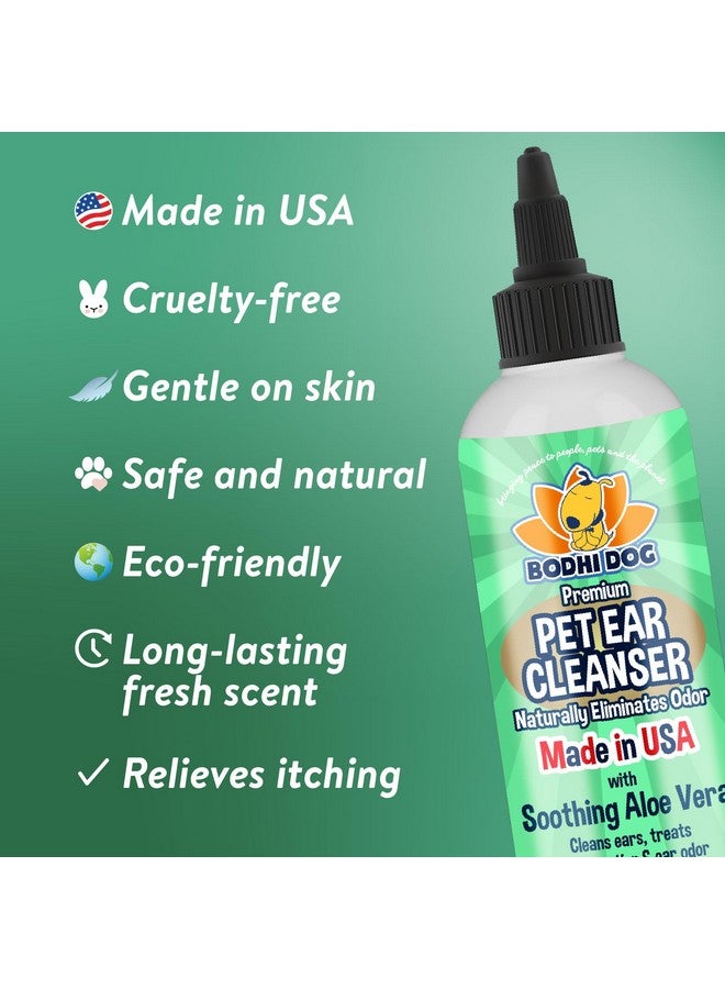 Ear Cleaner Solution For Dogs And Cats | Aloe Vera Cleaning For Ear | Gentle Cleanser For Ears