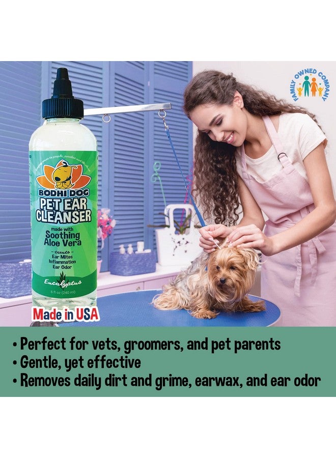 Ear Cleaner Solution For Dogs And Cats | Aloe Vera Cleaning For Ear | Gentle Cleanser For Ears