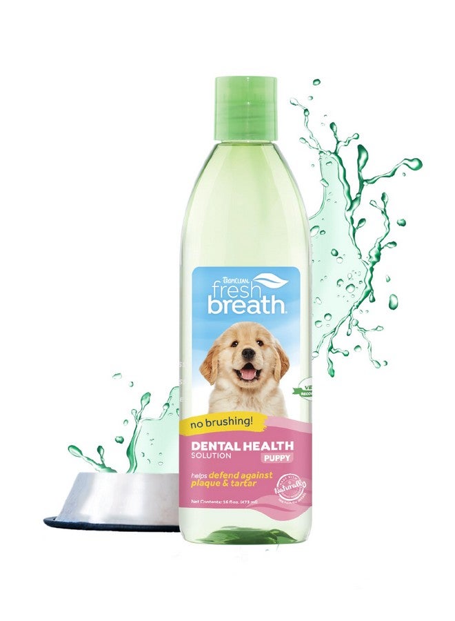 Fresh Breath For Puppy Breath | Breath Freshener | Puppy Dental Care Made Easy | Puppy Mouthwash | Made In The Usa | 16 Oz.