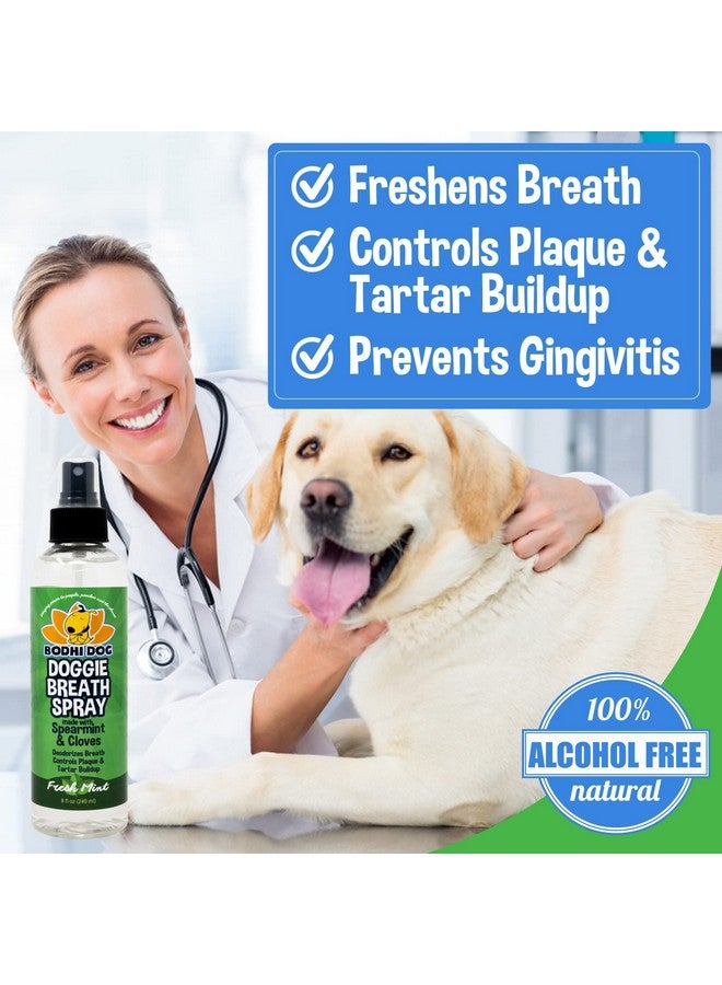 Large Natural Dog Breath Freshener For Dogs Teeth And Healthy Gums | Best For Tartar Cleaning, Plaque Remover & Fresh Dental Oral Care
