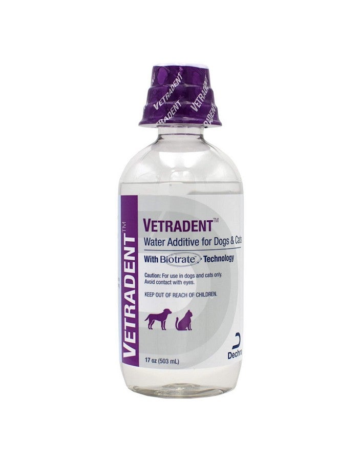 Vetradent Water Additive For Dogs And Cats 17 Oz
