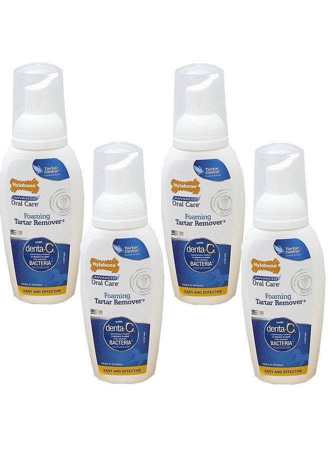 (4 Pack) Advanced Oral Care 4 Oz Dog Foaming Tartar Remover