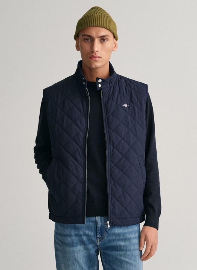 Quilted Windcheater Vest