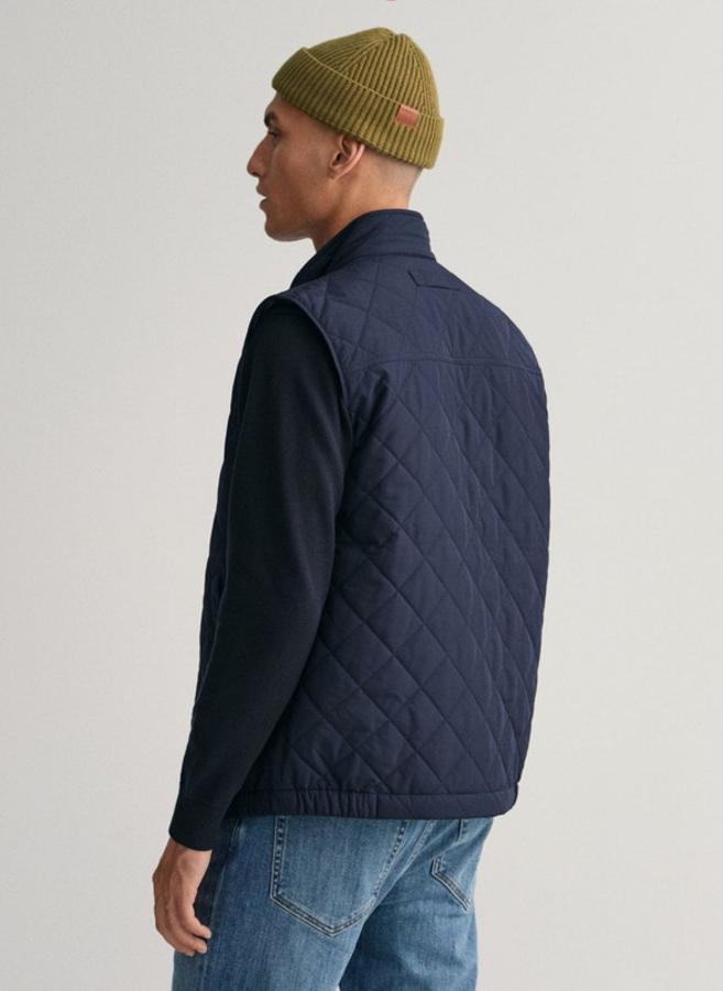 Quilted Windcheater Vest