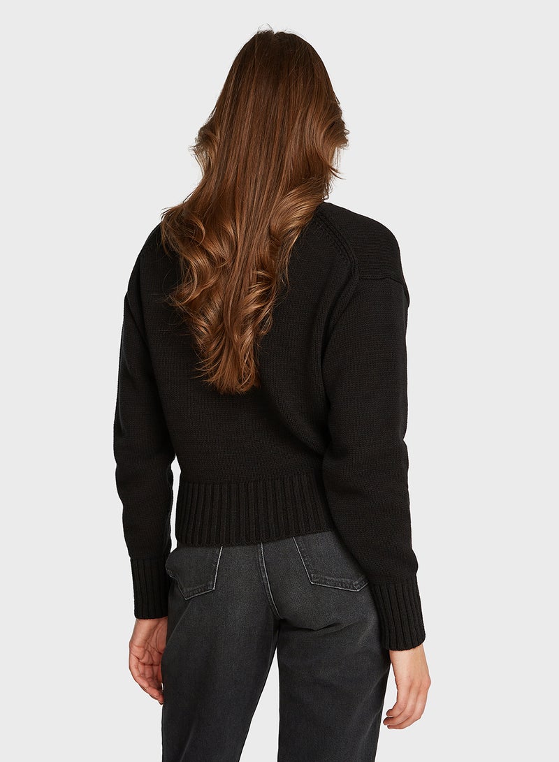 Chenille Monologo Sweater