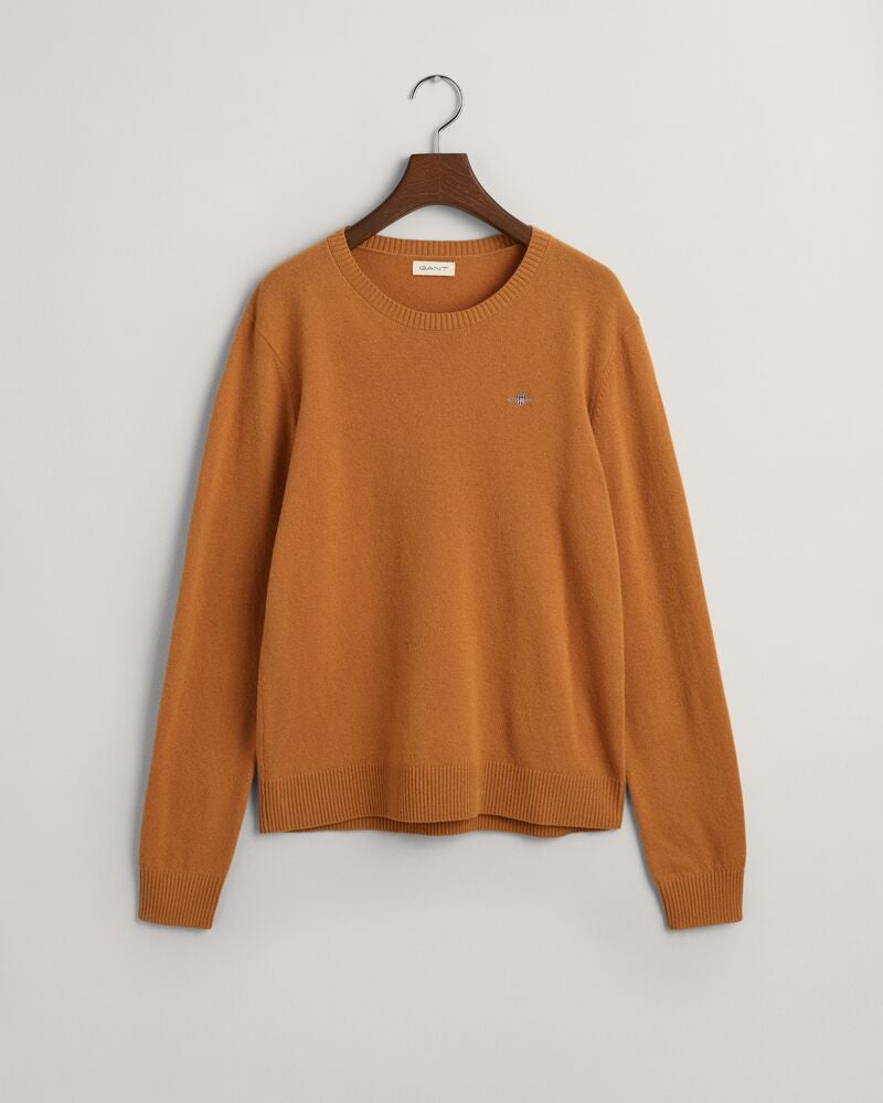 Gant Teens Shield Lambswool Crew Neck Sweater