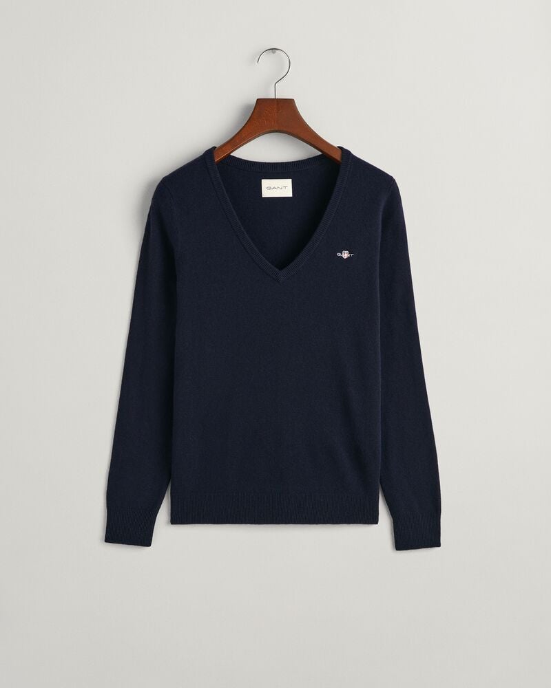 Gant Extra Fine V-Neck Sweater