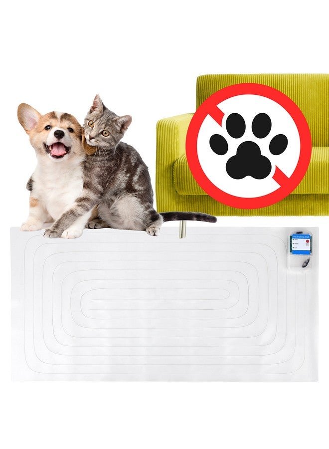 Pet Training Shock Mats For Dogs (30X16 Inches)  Keep Cats Off The Counter And Keep Dogs Off Couch, Bed, Sofa, Countertops  Shock Pads For Pets