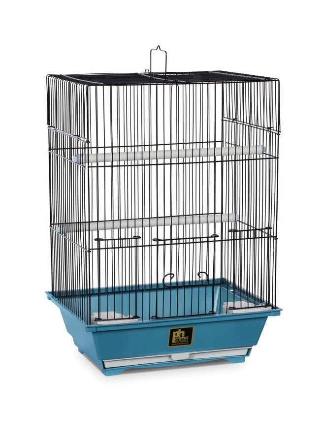 Sp50021 Slate Bird Cage, Small, Blue