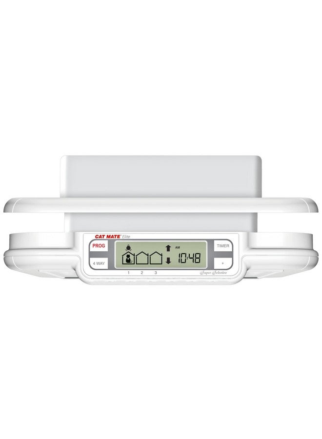 Elite Microchip Cat Flap W/ Timer Control