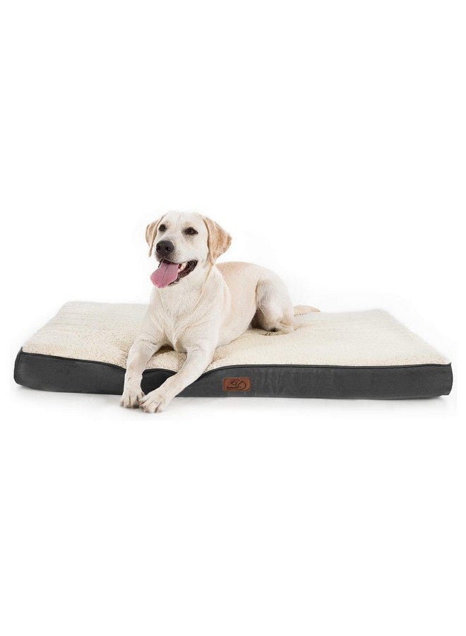 Dog Bed For Large Dogs  Big Orthopedic Dog Bed With Removable Washable Cover, Egg Crate Foam Pet Bed Mat, Suitable For Dogs Up To 65 Lbs