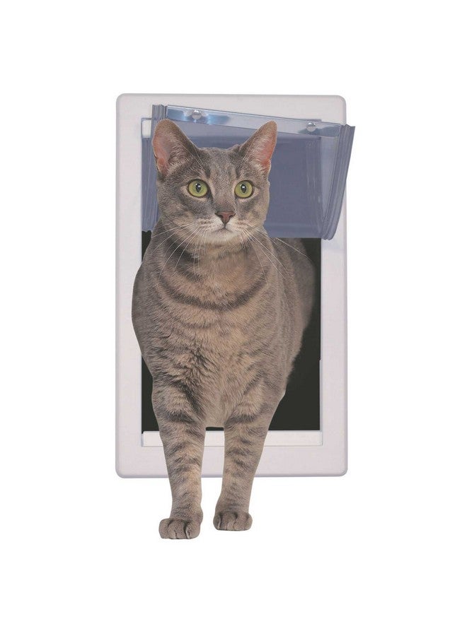 Perfect Pet Soft Flap Cat Door With Telescoping Frame, Medium, 7