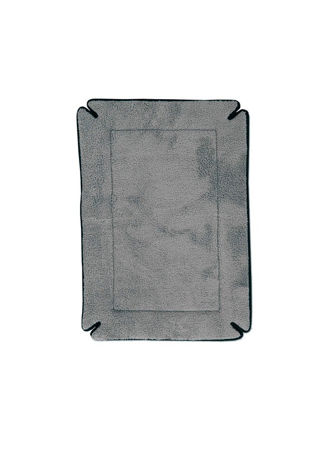 Memory Foam Crate Pad Gray XSmall 14 X 22 Inches