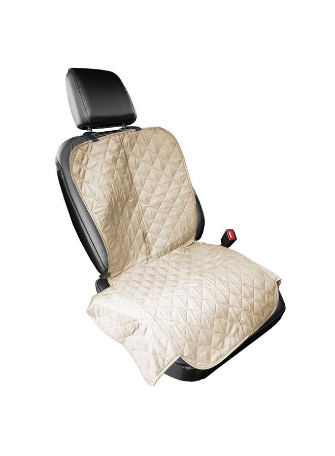 Universal WaterResistant Quilted Single Car Seat Protector  Clay, One Size