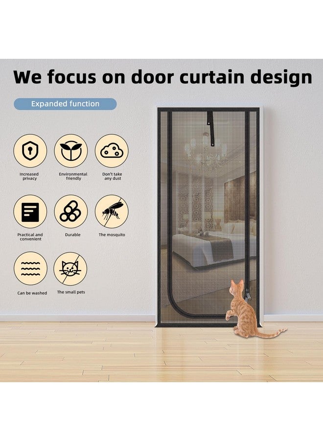 Upgraded Pet Screen Door Fits Doors Up To 30